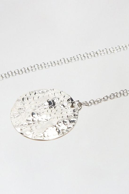 Burton Silver Pendant Necklace 2