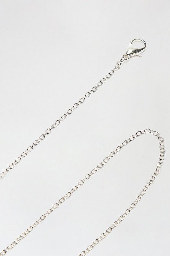 Burton Silver Pendant Necklace 3