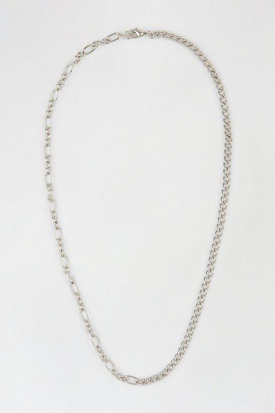 Burton Silver Chunky Chain Necklace 1