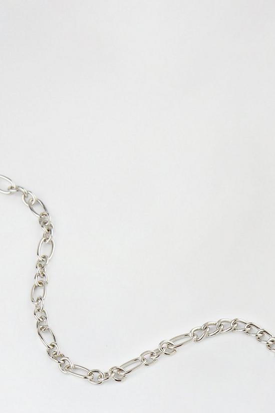 Burton Silver Chunky Chain Necklace 3