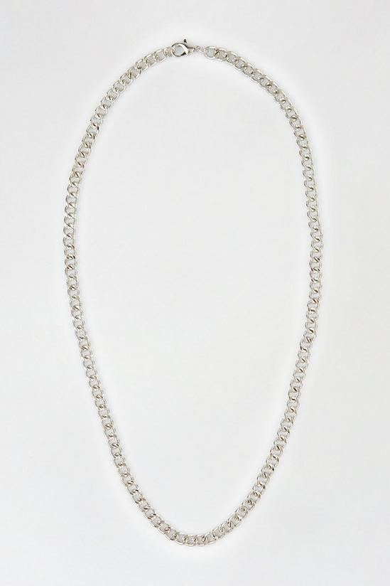 Burton Silver Slim Chain Necklace 1