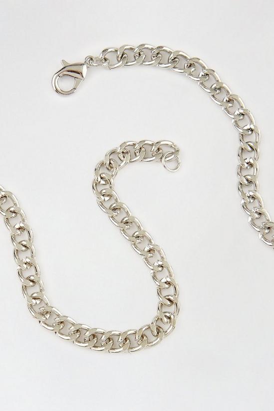 Burton Silver Slim Chain Necklace 2