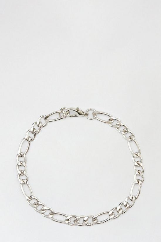 Burton Silver Thick Bracelet 1