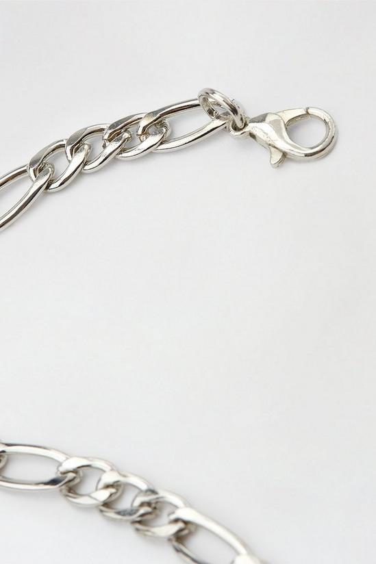 Burton Silver Thick Bracelet 3