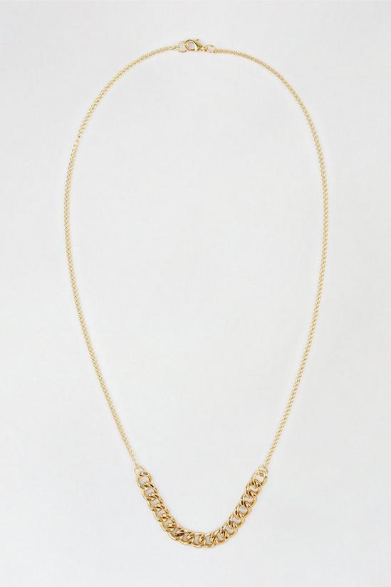 Burton Gold Slim Chain Necklace 1