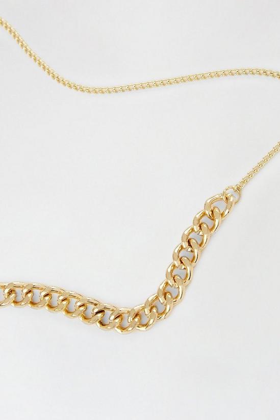 Burton Gold Slim Chain Necklace 2