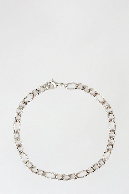 Burton Silver Mini Chain Bracelet 1
