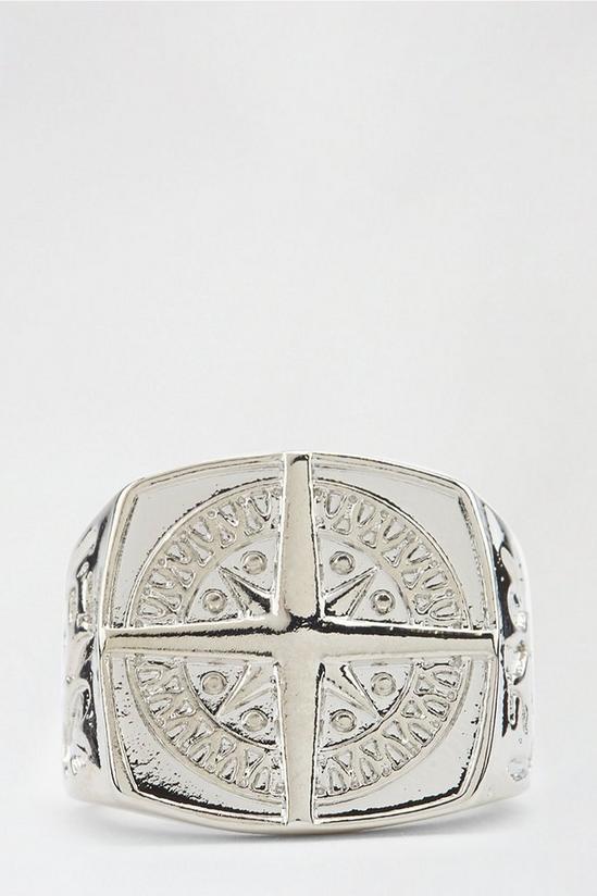 Burton Silver Star Design Ring 1