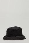 Burton Black Quilted Nylon Bucket Hat thumbnail 1