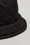 Burton Black Quilted Nylon Bucket Hat thumbnail 3