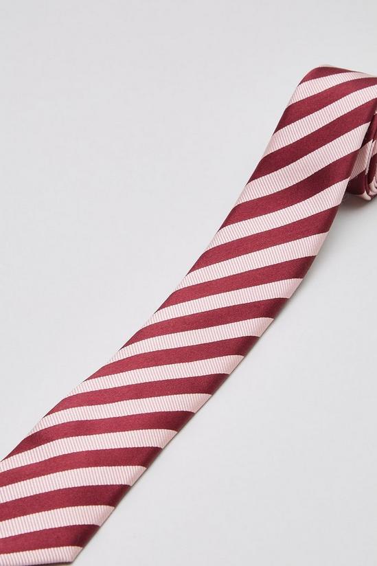 Burton Ben Sherman Pink Stripe Tie 2