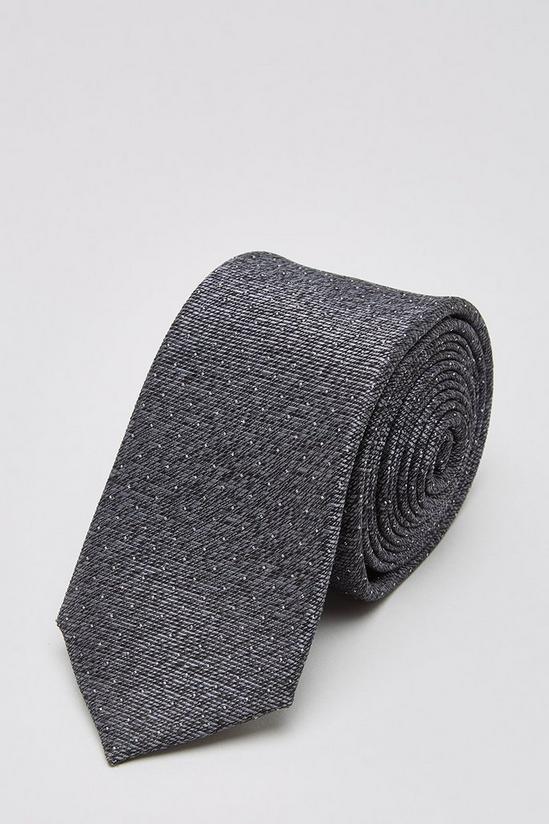 Burton Ben Sherman Textured Micro Spot Woven Tie 1