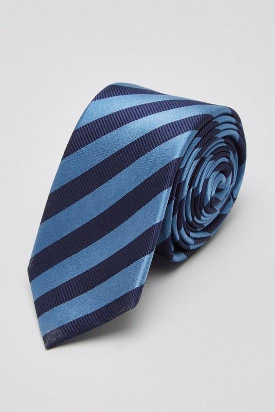 Burton Ben Sherman Blue Stripe Tie 1