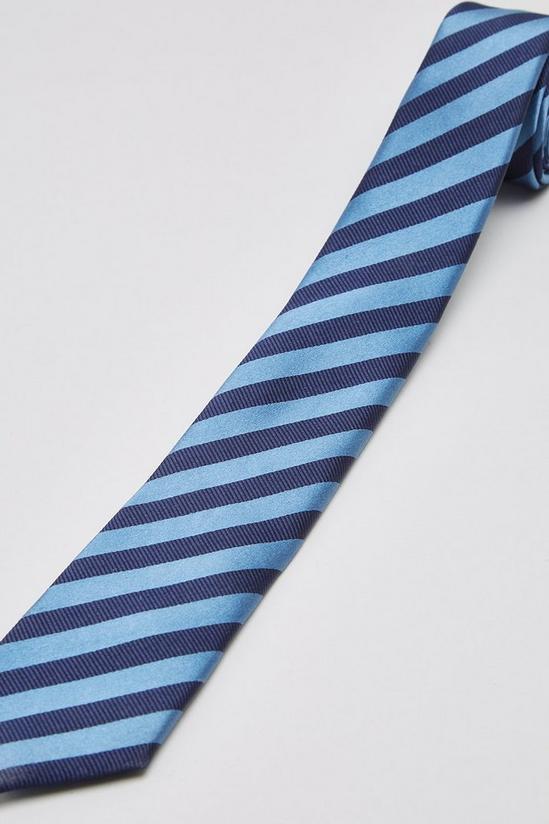 Burton Ben Sherman Blue Stripe Tie 2