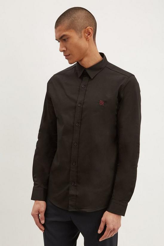 Burton Long Sleeve Embroidered Twill Shirt 2
