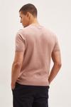 Burton Cotton Rich Pink Knitted T-shirt thumbnail 3
