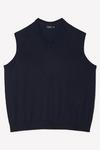 Burton Plus And Tall Navy Knitted Tank thumbnail 5