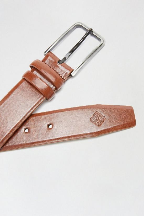 Burton Brown Leather look Belt 2