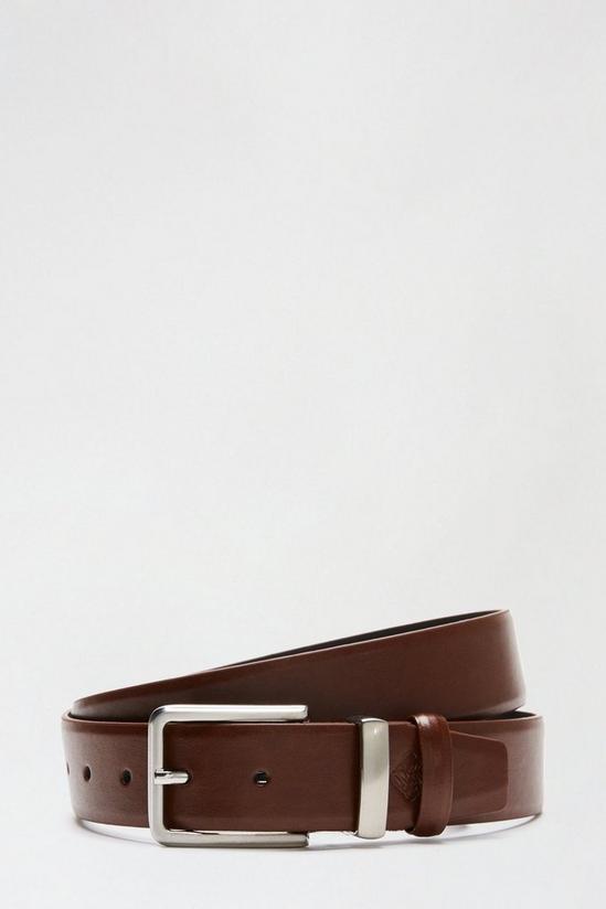 Burton Dark Brown Leather Belt 1