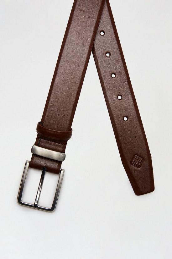 Burton Dark Brown Leather Belt 2
