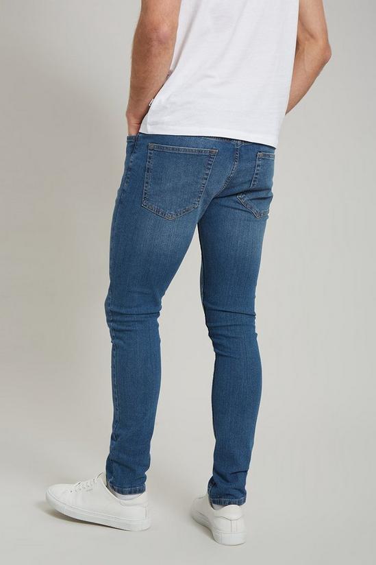 Burton Super Skinny Mid Blue Jeans 3