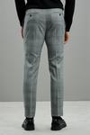 Burton Skinny Fit Aqua Bold Check Suit Trousers thumbnail 3