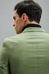 Burton Skinny Fit Green Suit Jacket thumbnail 5