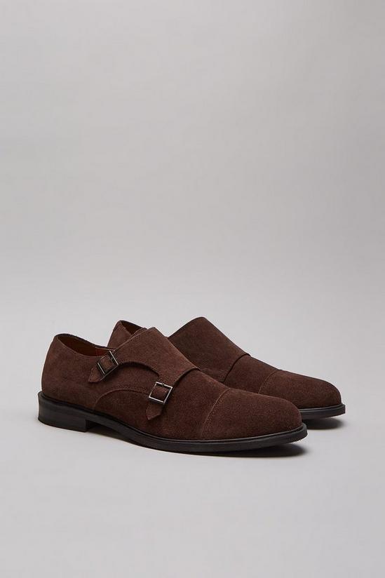 Burton Smart Suede Monk Shoes 2