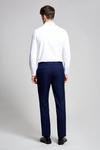 Burton Skinny Fit Navy Stretch Tuxedo Suit Trousers thumbnail 3