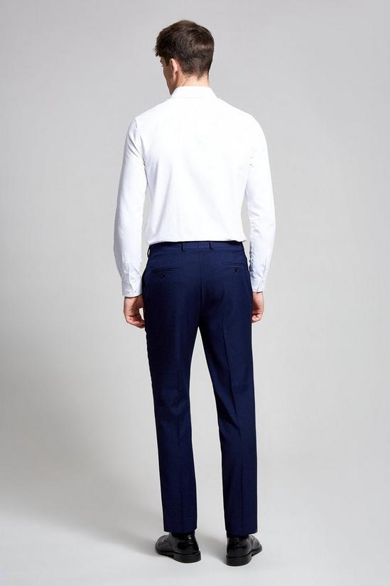 Burton Skinny Fit Navy Stretch Tuxedo Suit Trousers 3