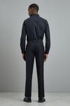 Burton Skinny Fit Black Stretch Tuxedo Suit trousers thumbnail 3