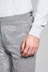 Burton Slim Fit Grey Dogtooth Smart Trousers thumbnail 4