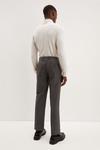 Burton Slim Fit Grey Pinstripe Smart Trousers thumbnail 3