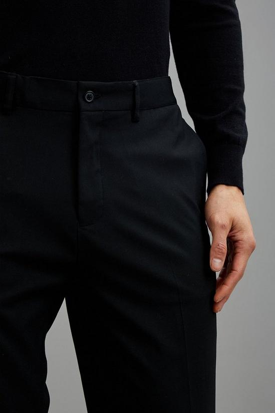 Burton Slim Back Elasticated Waist Trousers 4