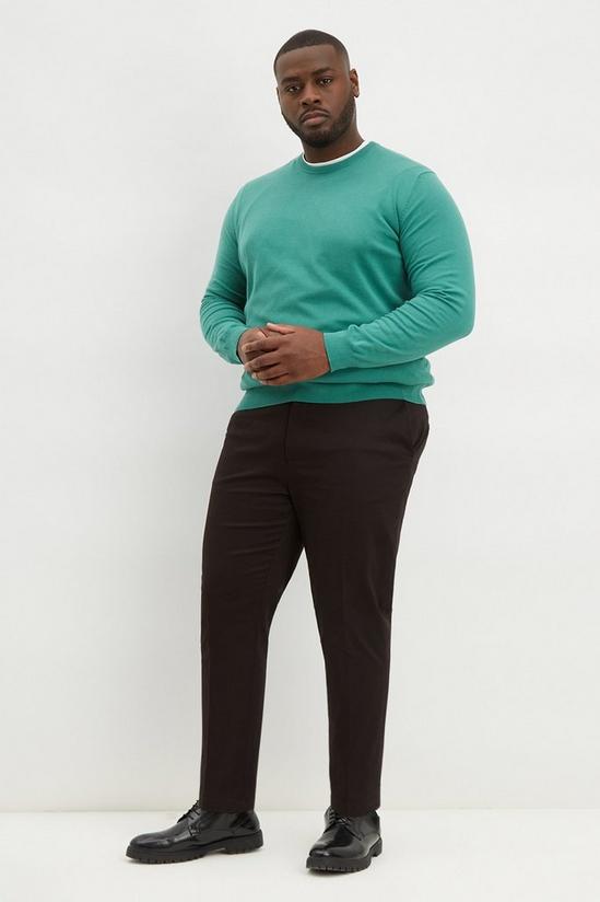 Burton Plus And Tall Tapered Chinos 1