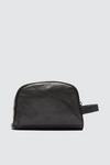 Burton Black Leather Wash Bag thumbnail 2