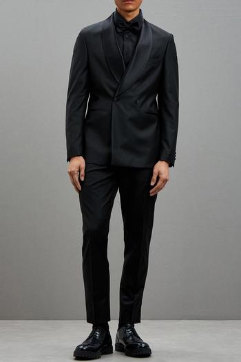 Related Product 1904 Slim Fit Black Shawl Premium Tux Suit Jacket