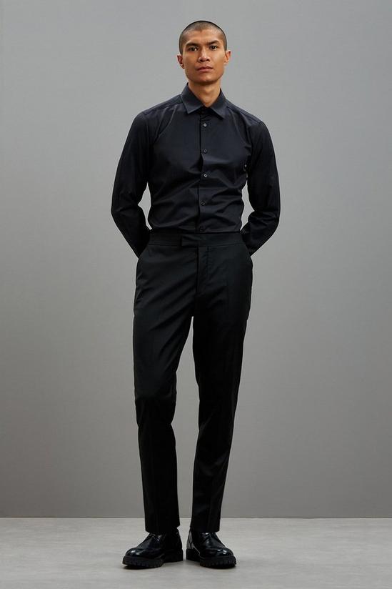 Burton Slim Fit Black Premium 1904 Tux Suit Trousers 2