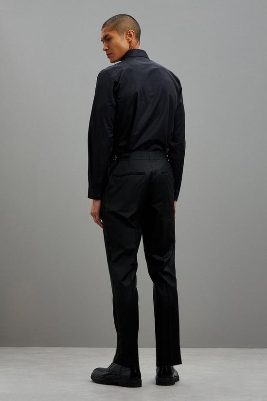Burton Slim Fit Black Premium 1904 Tux Suit Trousers 3