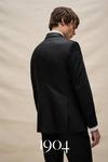 Burton 1904 Tailored Fit Black Premium Tux Suit Trousers thumbnail 1