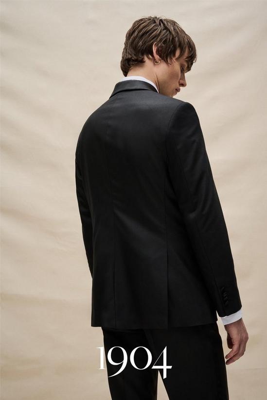 Burton 1904 Tailored Fit Black Premium Tux Suit Trousers 1