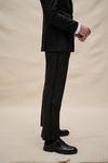 Burton 1904 Tailored Fit Black Premium Tux Suit Trousers thumbnail 4