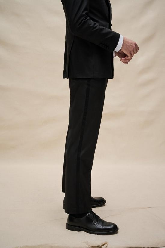 Burton 1904 Tailored Fit Black Premium Tux Suit Trousers 4