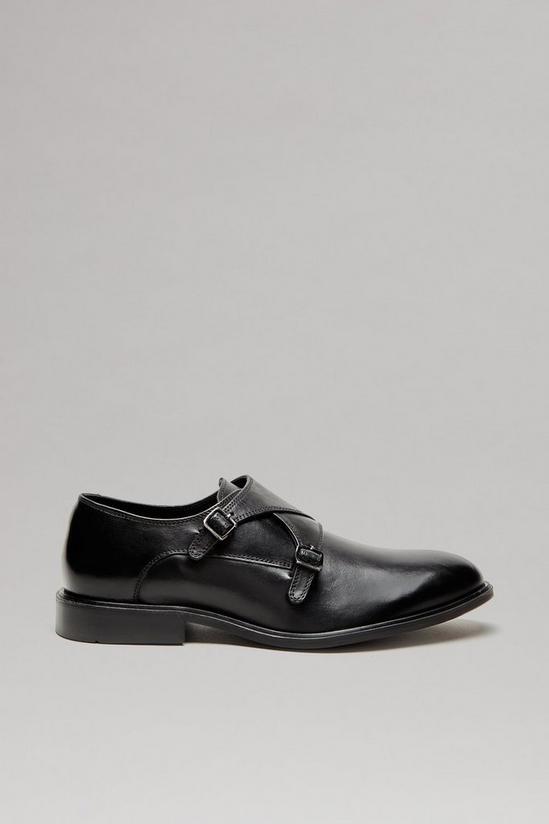 Burton Premium Leather Monk Shoes 1