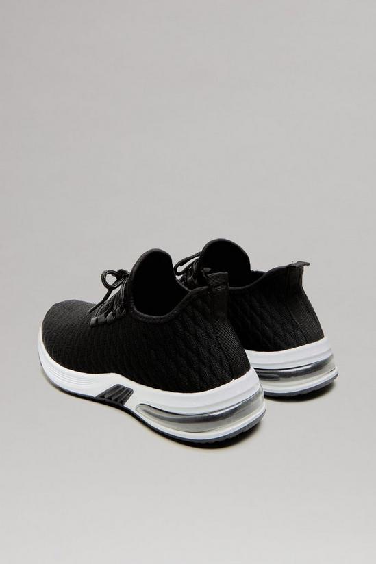 Burton Trainers With Knitted Upper 3