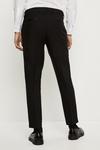 Burton Skinny Fit Black Tuxedo Suit Trousers thumbnail 3