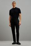 Burton Super Skinny Fit Black Suit Trousers thumbnail 1