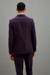 Burton Skinny Fit Purple Tuxedo Jacket thumbnail 3