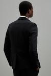 Burton Slim Fit Black Shawl Tuxedo Suit Jacket thumbnail 3