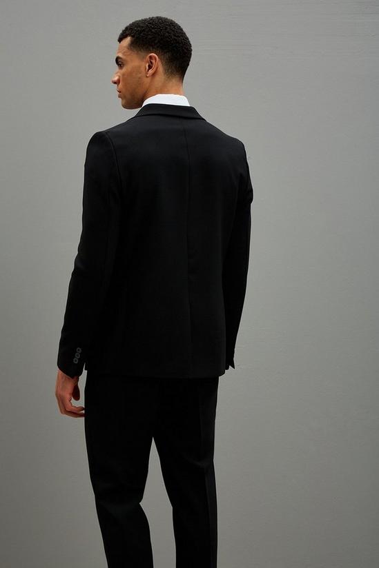 Burton Skinny Fit Tuxedo Shawl Suit Jacket 3